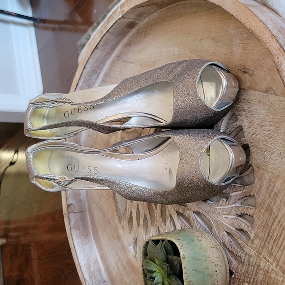 Guess Huele Glitter Platform stiletto - Picture 2 of 6